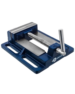 Тиски станочные 246-043, вес 3 кг, материал чугун, рабочий ход 110 мм Кобальт
