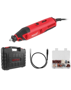 Гравер электрический LX MG 3214-1 E 1333744, в чем.+аксессуары, 130 Вт, 10000-35000 об/мин, цанги 3.0/3.2 Wortex