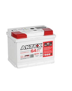 Автомобильный аккумулятор 64 Ач прямая полярность L2 Актех