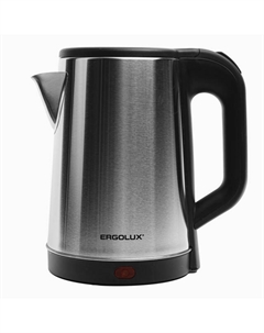 Чайник ERGOLUX ELX-KS08-C72 1600Вт 1,8л металл серый/черный Нет марки