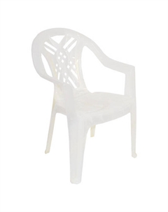 Кресло Престиж-2 66х60х84см белый пластик Нет марки