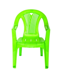Кресло Салют 66x60x84см салатовое пластик в асс-те Нет марки