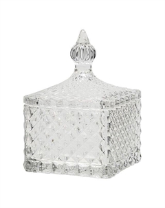 Шкатулка ВЕЩИЦЫ 8х8х11,5 см стекло Нет марки