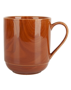 Кружка NOUVELLE HOME Wooden Grain 320мл фарфор Нет марки