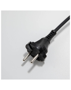 Удлинитель 1 гнездо 5м б/з ПВС 2х0,75 черный Реальная электрика