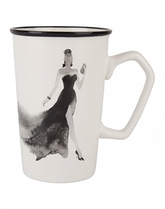 Кружка NOUVELLE HOME Леди Гламур 420мл фарфор Нет марки