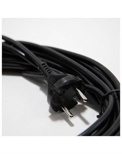 Удлинитель 1 гнездо 3м б/з ПВС 2х0,75 черный Реальная электрика