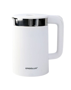 Чайник ERGOLUX ELX-KS11-C01 2200Вт 1,8л белый металл Нет марки