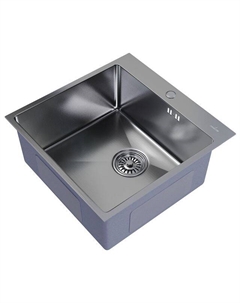 Мойка настольного монтажа MIXLINE PRO 500х500х200мм сатин нержавеющая сталь Нет марки