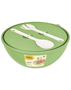 Набор салатников Sugar&Spice, 4х0,6л +5л фисташковый Нет марки