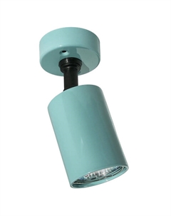 Светильник-стакан накладной Powerlight 1хGU10х20 Вт бирюзовый Нет марки