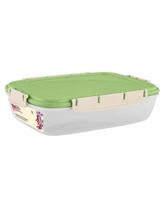 Контейнер для продуктов SUGAR&SPICE Barberry 1,3л прямоугольный пластик фисташковый Нет марки