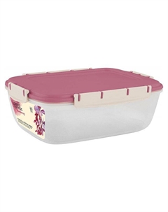 Контейнер для продуктов SUGAR&SPICE Barberry 1,8л прямоугольный пластик брусничный Нет марки