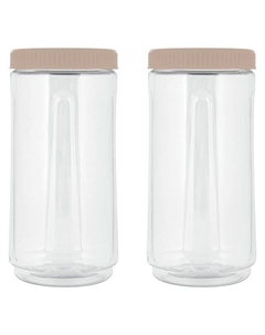 Набор банок SUGAR&SPICE Honey 2шт. 1,1л пластик латте Нет марки