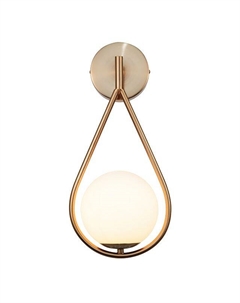 Светильник настенно-потолочный Powerlight Drop 1091/1W, 1 х G9 х 40 Вт, белый Нет марки