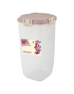 Контейнер для продуктов SUGAR&SPICE Barberry 1,5л квадратный пластик латте Нет марки