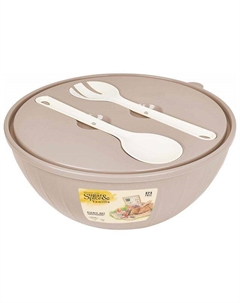 Набор салатников Sugar&Spice 4х0,6л +5л латте Нет марки