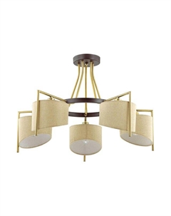 Люстра Lumion Karen 3750/5C 5 х E14 х 40 Вт коричневая Нет марки
