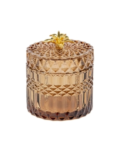 Шкатулка ВЕЩИЦЫ 9х9х10 стекло шоколад Нет марки