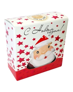 Соль для ванн SPA BY LARA Дед Мороз 90г шипучая Нет марки