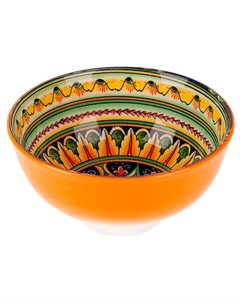 Салатник NOUVELLE HOME Arabesque 12см 0,3л фарфор желтый Нет марки