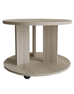 Стол журнальный БЕРЕСТА 600х600х452мм дуб сонома Нет марки