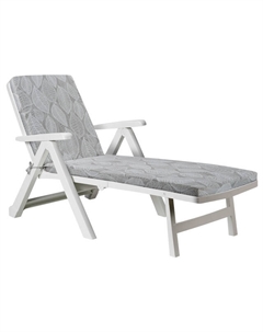 Подушка для шезлонга 190х60х7см со спинкой хлопок в асс-те Нет марки