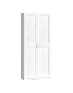 Шкаф Макс 2 двери 1000х380х2330мм белый ЛДСП Нет марки