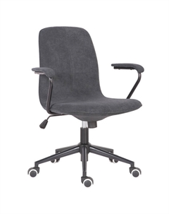 Кресло офисное VARG 600х560х880(980) мм ткань/пластик/металл черный Нет марки