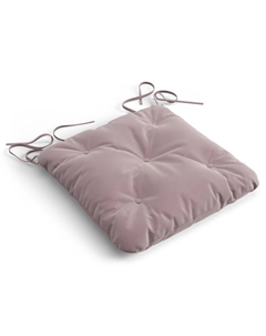 Подушка для стула Дженни 380х420х50мм велюр Velutto 37 светло-розовый Нет марки