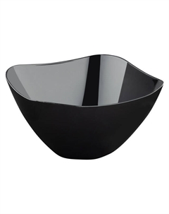 Салатник BEROSSI Рондо 20см 2л пластик черный Нет марки