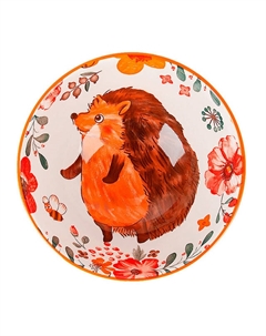 Салатник NOUVELLE HOME Kawaii Forest Hedgehog 12см 0,4л фарфор Нет марки