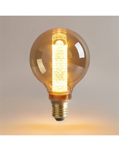 Лампа светодиодная VOLTEGA Market E27 4Вт 1800К 300Лм колба в шаре желтый Нет марки