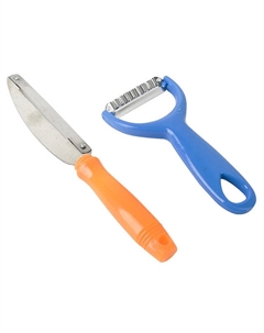 Набор NOUVELLE DAILY 2пр. нож для шинковки + овощечистка нерж. сталь, пластик Нет марки