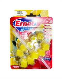 Подвеска для унитаза ERNET Лимонный сад 2х50г Нет марки