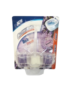 Подвеска для унитаза СВЕЖИНКА 3 в 1 Fresh Лаванда 2х40г Нет марки