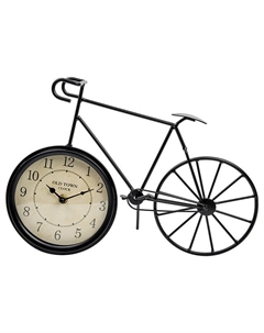 Часы Велосипед 370х100х240мм черный Нет марки