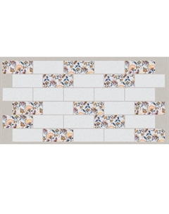 Панель декоративная самоклеящаяся плитка Витторио960х485мм ПВХ, ППЭ Нет марки