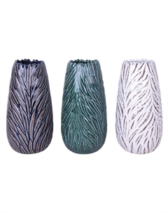 Ваза 22,5см керамика микс цвета Нет марки