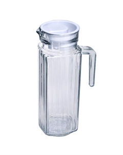 Кувшин ОСТ 1л с крышкой стекло Нет марки