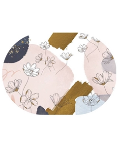 Салфетка сервировочная 45х32см розовая, арт.4680169024527 Нет марки