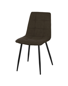 Стул ПАПРИК 460х530х840мм шоколад/черный ткань/металл Нет марки
