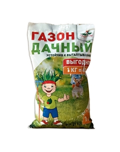 Семена газонной травы Дачный 1кг Нет марки