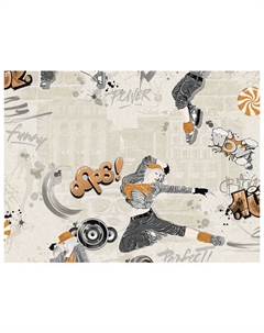 Обои бумажные дуплекс 10,05х0,53м, арт.В64,4 929-02 Нет марки