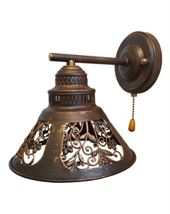 Бра Kantri 1х60Вт Е27 металл коричневый Нет марки