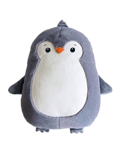 Подушка декоративная Пингвин 43х44см коричневая, арт.ПД-Пингвин Нет марки