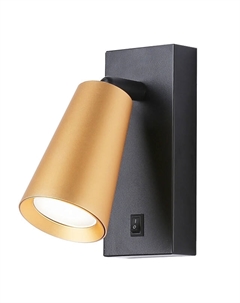 Спот Ambrella Light Techno Spot 1хGU10 12Вт черный/золото Нет марки