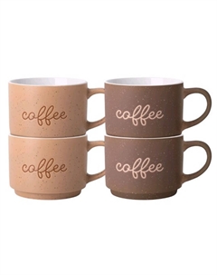 Кружка ATMOSPHERE Coffee-Coffee 340мл фарфор Нет марки