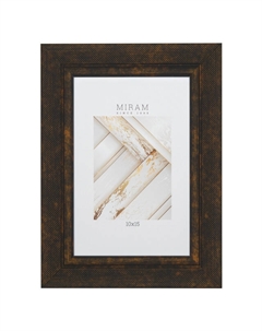 Фоторамка МИРАМ 100х150мм коричневая пластик Нет марки