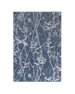 Ковер Бостон 1600х2300мм сине-серый Нет марки